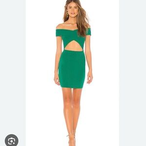 Revolve By The Way green mini dress